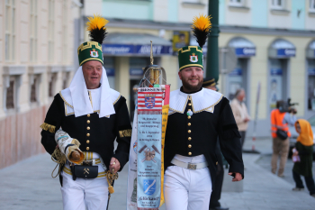 Foto z hornického setkání v roce 2016