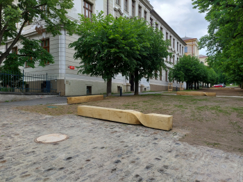 Jiráskovy sady po rekonstrukci. Foto: Eva Švehlová