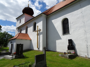 Kostel Narození Panny Marie v Kamýku nad Vltavou, foto: Jaroslav Hodrment