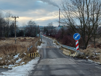 Nosnost mostu v Plynárenské se zvýšila na 32 tun. - před rekonstrukcí