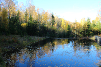 Parmova nádržka na Mourovém potoce, foto: Jaroslav Hodrment