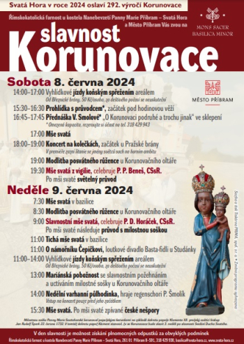 Plakát Korunovace 2024