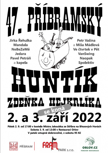 Příbramský huntík 2022 - plakát