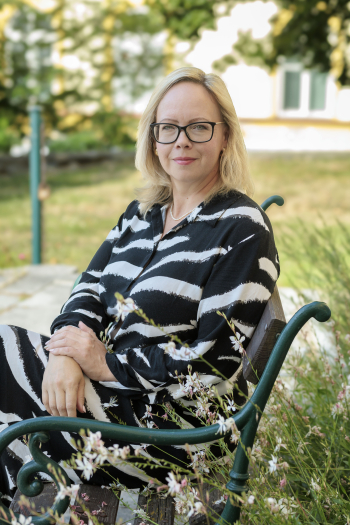 Ředitelka Fit senioru Příbram Kristina Hovorková. Foto: Eva Milcová Ředitelka Fit senioru Příbram Kristina Hovorková. Foto: Eva Milcová