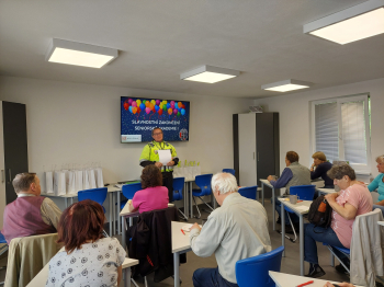 Slavnostní zakončení Seniorské akademie na MP Příbram