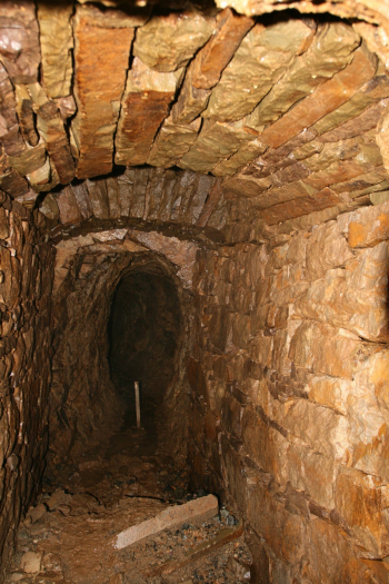 Stará vodovodní štola pod Svatou Horou