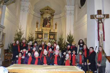 Vánoční koncert v kostele sv. Vojtěcha. Foto: web ZŠ Březové Hory