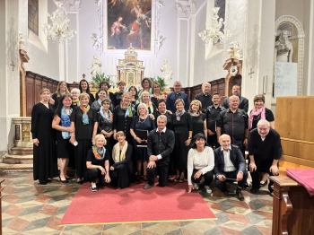 Vepřekův smíšený sbor v italském Ledru. Foto: Kateřina Škopková Vepřekův smíšený sbor v italském Ledru. Foto: Kateřina Škopková