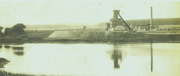 Vysokopecký rybník s Rudolfkou v roce 1898