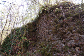 Zřícenina hrádku Drštka. Foto (2×): Jaroslav Hodrment